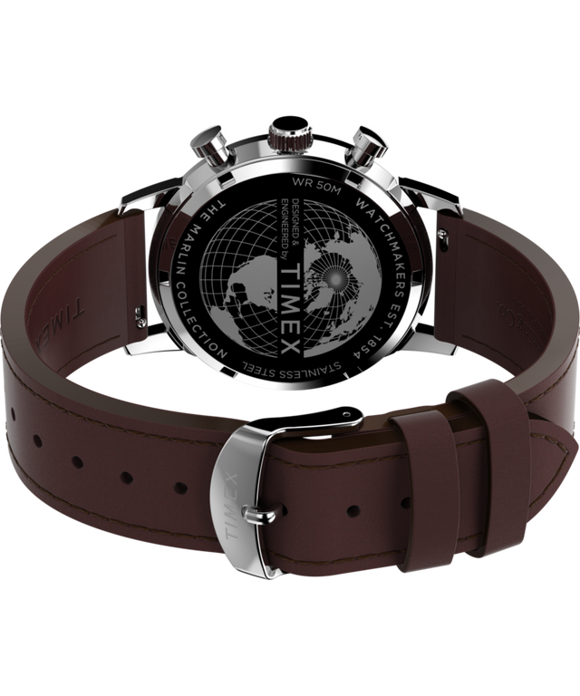 TW2W10200 Marlin® Cronógrafo taquímetro de 40 mm con correa de piel: imagen del fondo de la caja con accesorio