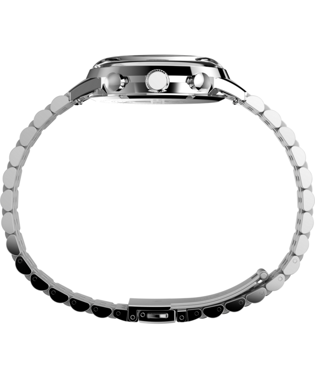 TW2W10400 Marlin® Cronógrafo taquímetro de 40 mm con brazalete de acero inoxidable. Imagen de perfil del reloj