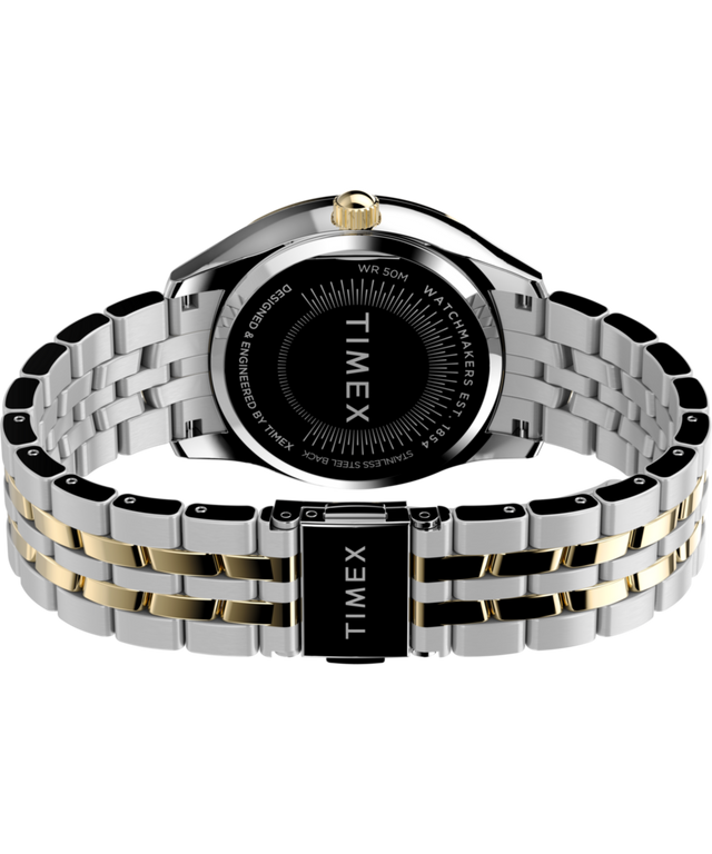 TW2W17700 Ariana 36mm Stainless Steel Bracelet Watch Caseback with Attachment Image