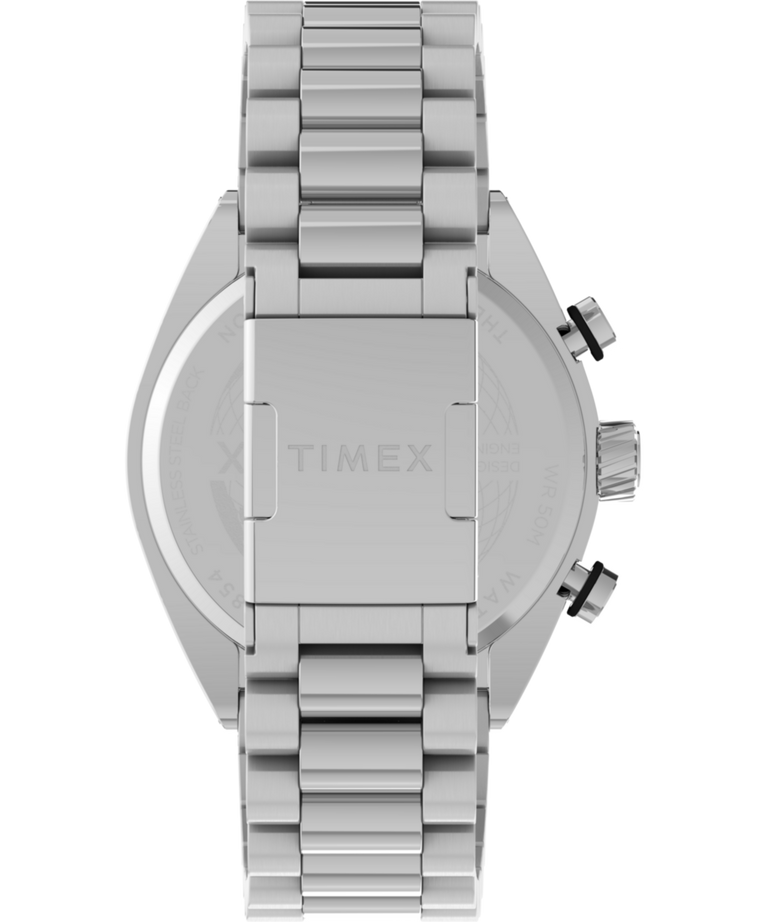 Timex Legacy Tonneau Chronograph 42mm Stainless Steel Bracelet Watch