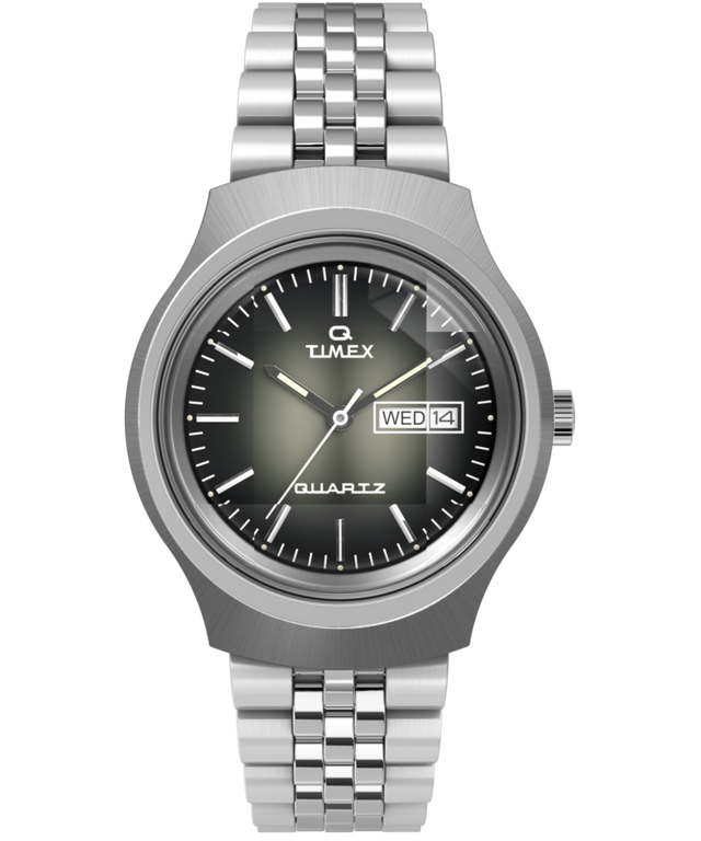 TW2W22500 Q Timex Reissue Dégradé 38mm Stainless Steel Bracelet Watch Primary Image