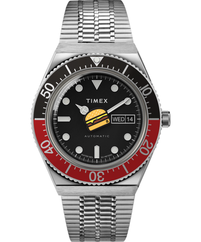 TW2W22900 Timex x seconde/seconde/ Episode #4 40mm Stainless Steel Bracelet Watch Primary Image