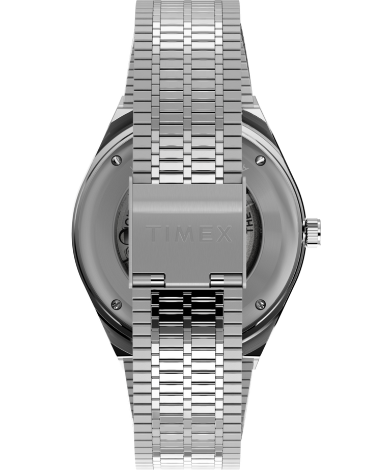 TW2W22900 Timex x seconde/seconde/ Episode #4 40mm Stainless Steel Bracelet Watch Strap Image