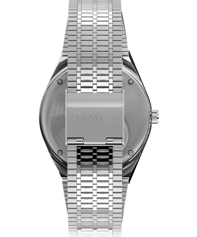 TW2W23000 Timex x seconde/seconde/ Episode #3 38mm Stainless Steel Bracelet Watch Strap Image