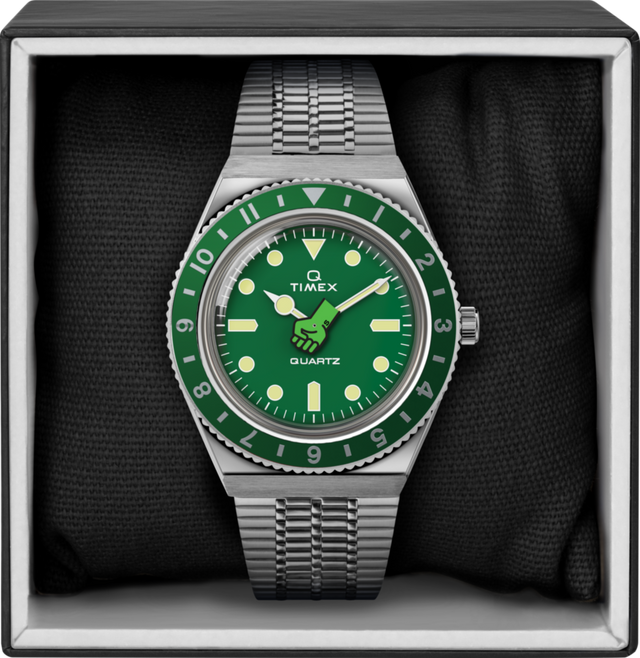 TW2W23000 Timex x seconde/seconde/ Episode #3 38mm Stainless Steel Bracelet Watch Alternate Image 1