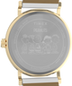 TW2W24100 Peanuts® x Timex Weekender Holiday 38mm Leather Strap Watch Caseback Image