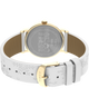 TW2W24100 Peanuts® x Timex Weekender Holiday 38mm Leather Strap Watch Caseback with Attachment Image