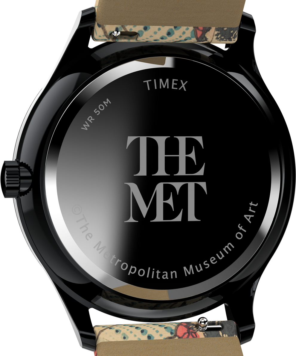 Timex x The MET Nisada 40mm Leather Strap Watch