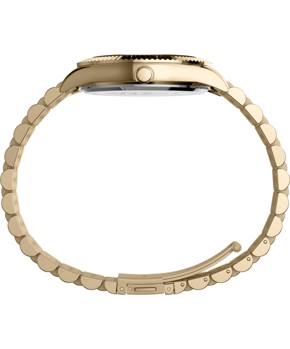 TW2W32800 Timex x Jacquie Aiche Allure 36mm Stainless Steel Bracelet Watch Profile Image