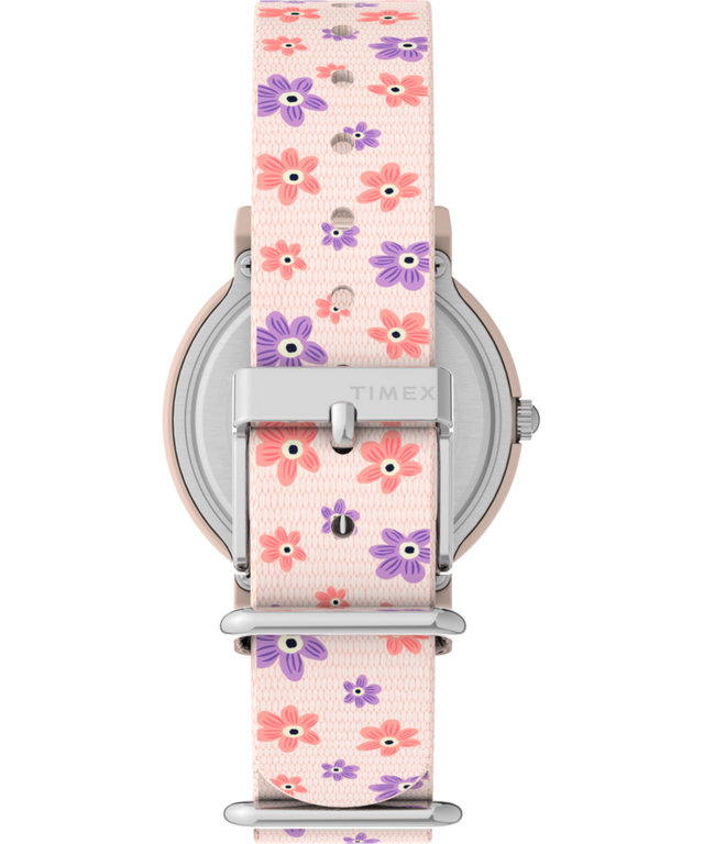 TW2W33400 Timex x Peanuts Floral 34mm Fabric Strap Watch Strap Image