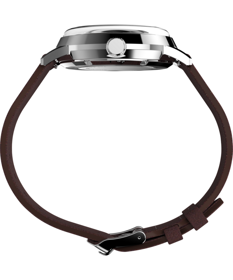 Marlin® Automatic 40mm Leather Strap Watch - TW2W33800