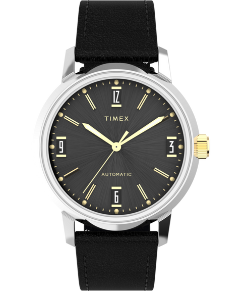 Marlin® Automatic 40mm Leather Strap Watch - TW2W33900 | Timex US