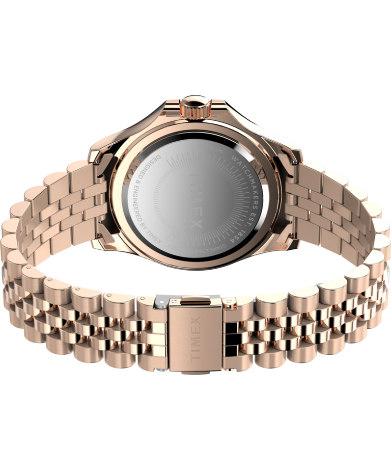 TW2W34200 Kaia 40mm Stainless Steel Bracelet Watch Caseback with Attachment Image