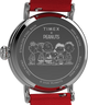 TW2W44400 Peanuts® x Timex Standard Snoopy Santa: imagen del fondo de la caja del reloj de 40 mm con correa de piel