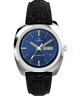 Imagen principal de reloj con correa de piel Q Timex® 1978 Day/Date de 37.5 mm TW2W44800
