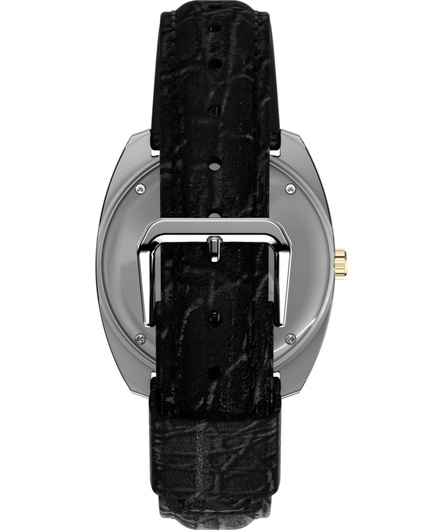 Imagen de la correa del reloj con correa de piel TW2W44800 Q Timex® 1978 Day/Date de 37.5 mm