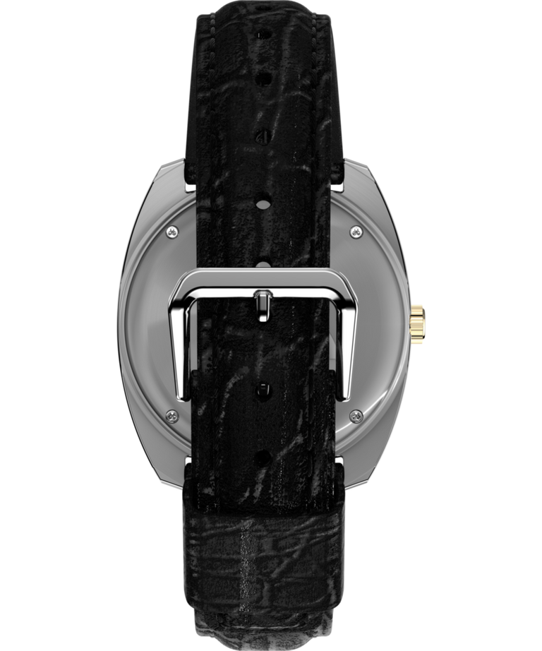 Imagen de la correa del reloj con correa de piel TW2W44800 Q Timex® 1978 Day/Date de 37.5 mm