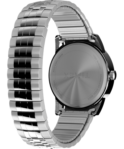 Easy Reader 38mm Stainless Steel Expansion Band Watch