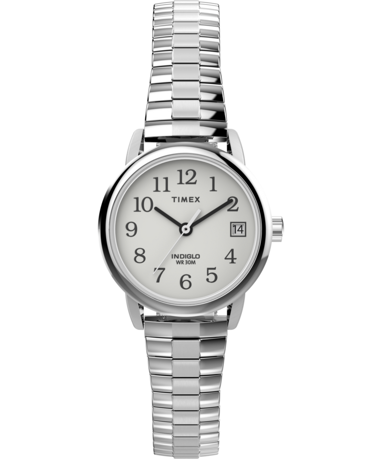 TW2W46600 Easy Reader 25mm Stainless Steel Expansion Band Watch Primary Image