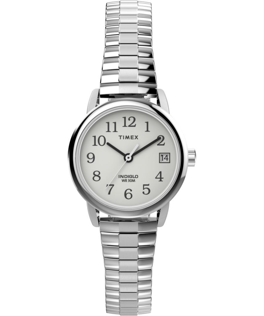 TW2W46600 Easy Reader 25mm Stainless Steel Expansion Band Watch Primary Image