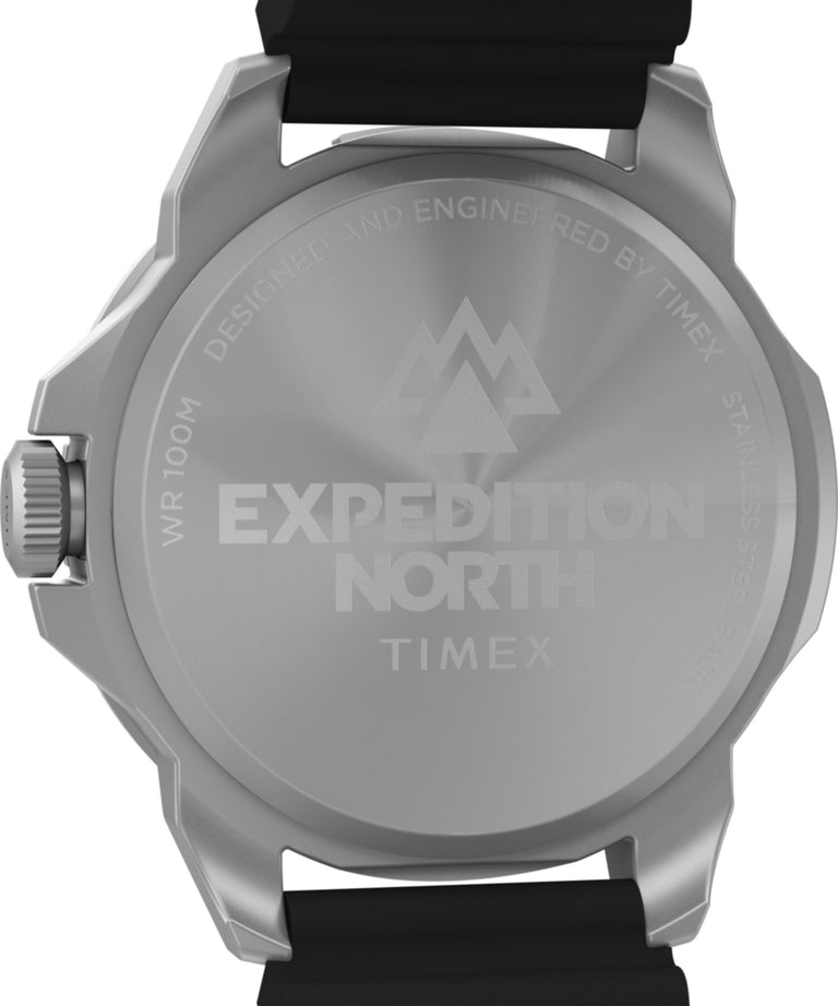 TW2W46700 Expedition Ridge IP 41mm Silicone Strap Watch Back with Strap Image