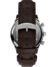 TW2W47900 Cronógrafo tradicional «Fly Back» de Waterbury, 43 mm, con correa de piel. Imagen de la correa del reloj