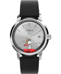 Timex Marlin® Automatic x Peanuts Snoopy Flying Ace 40mm Leather Strap Watch