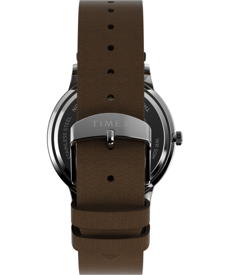 TW2W50600 Waterbury Classic 40 mm con correa de piel: imagen de la correa del reloj