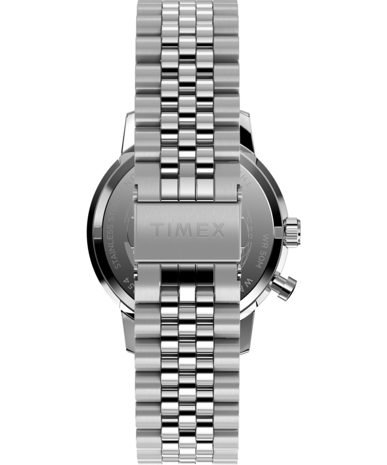 Imagen del brazalete del reloj Marlin® Phase Lunar con brazalete de acero inoxidable de 40 mm TW2W51300