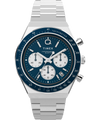 TW2W51600 Q Reloj cronógrafo Timex de 40 mm con brazalete de acero inoxidable. Imagen principal