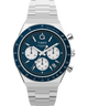 TW2W51600 Q Reloj cronógrafo Timex de 40 mm con brazalete de acero inoxidable. Imagen principal
