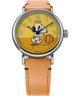 TW2W51900 Timex Standard x Peanuts Basketball 40mm Leather Strap Watch Campaign Key Silhouettes (Beauty shots) Image