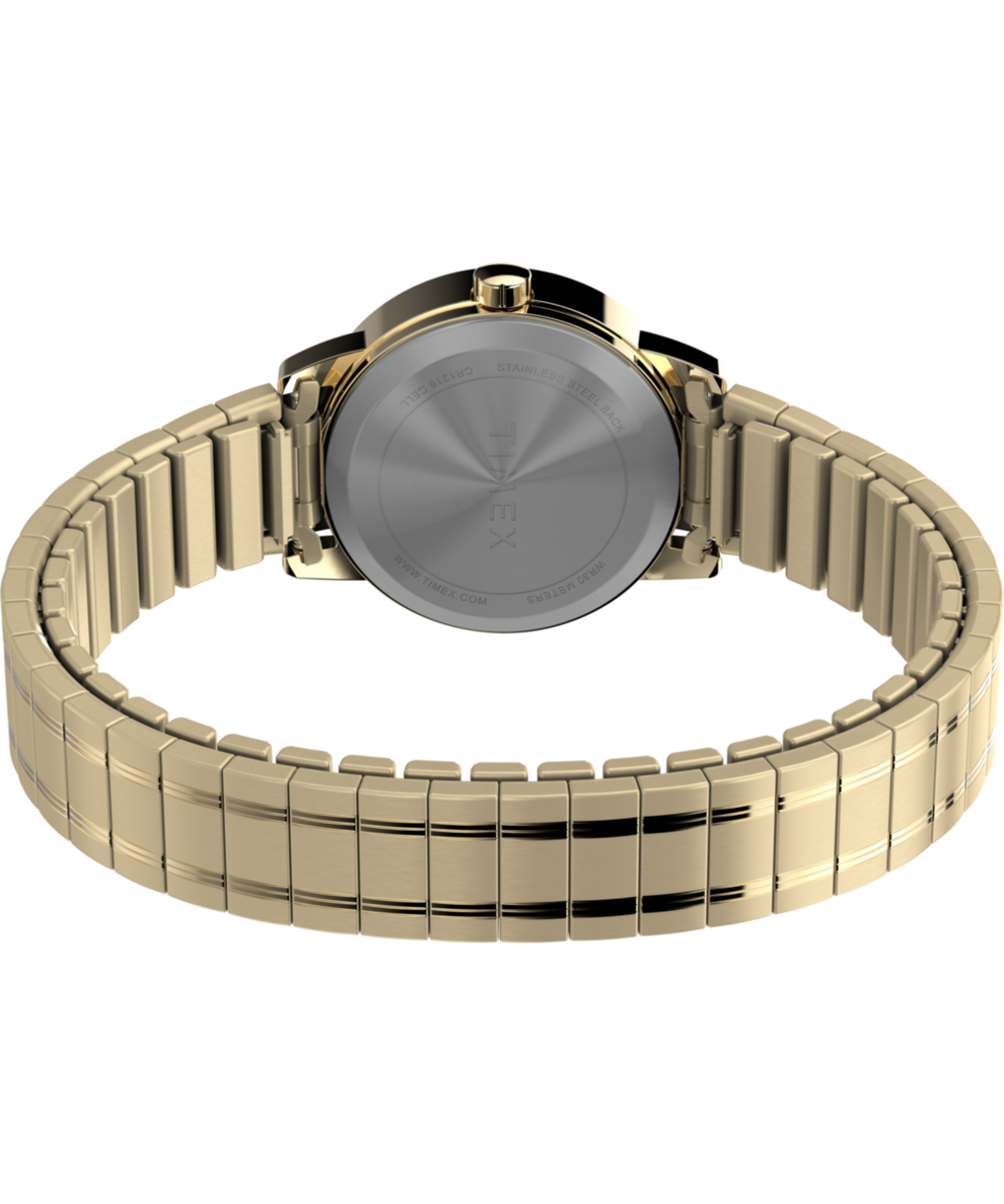 TW2W52400 Easy Reader 25mm Stainless Steel Expansion Band Watch Caseback with Attachment Image