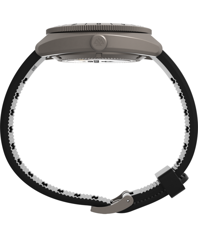 Imagen de perfil del reloj TW2W53000 Expedition® Pioneer Titanium Automatic GMT de 41 mm con correa de silicona
