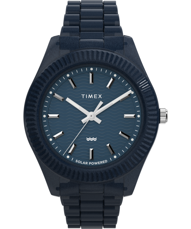 TW2W56200 Timex Legacy Ocean 42mm Recycled Plastic Bracelet Watch Primary Image
