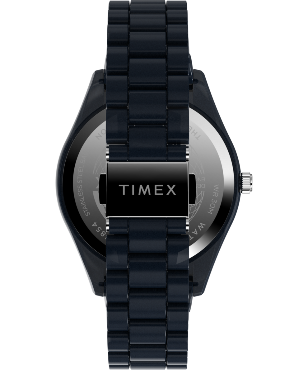 TW2W56200 Timex Legacy Ocean 42mm Recycled Plastic Bracelet Watch Strap Image