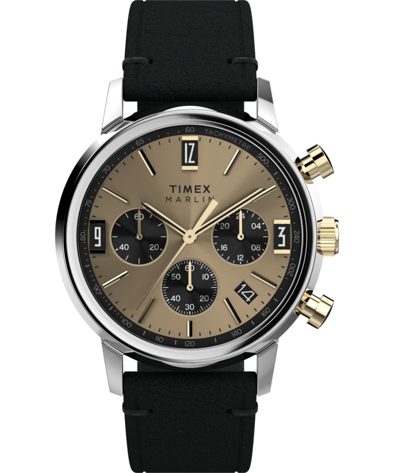Imagen principal del reloj TW2W60300 Marlin® Chronograph Tachymeter de 40 mm con correa de piel 