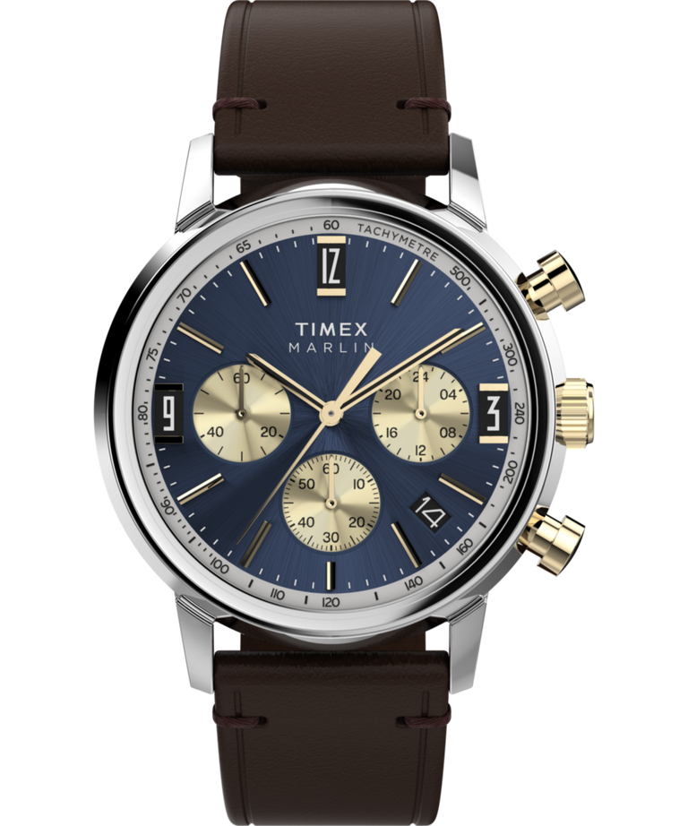 Imagen principal del reloj TW2W60400 Marlin® Chronograph Tachymeter de 40 mm con correa de piel 