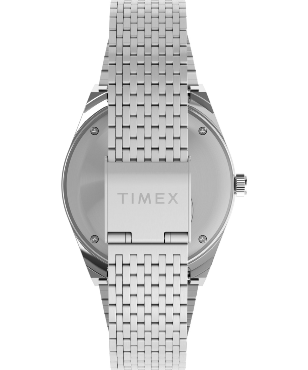 TW2W62400 Q Timex® Falcon Eye 38mm Stainless Steel Bracelet Watch  Strap Image