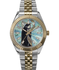 TW2W63600 Timex x Jacquie Aiche 36mm Stainless Steel Bracelet Watch Primary Image