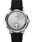 TW2W68800 Timex x Peanuts Marlin® Automatic Saxophonist 40mm Leather Strap Watch Primary Image