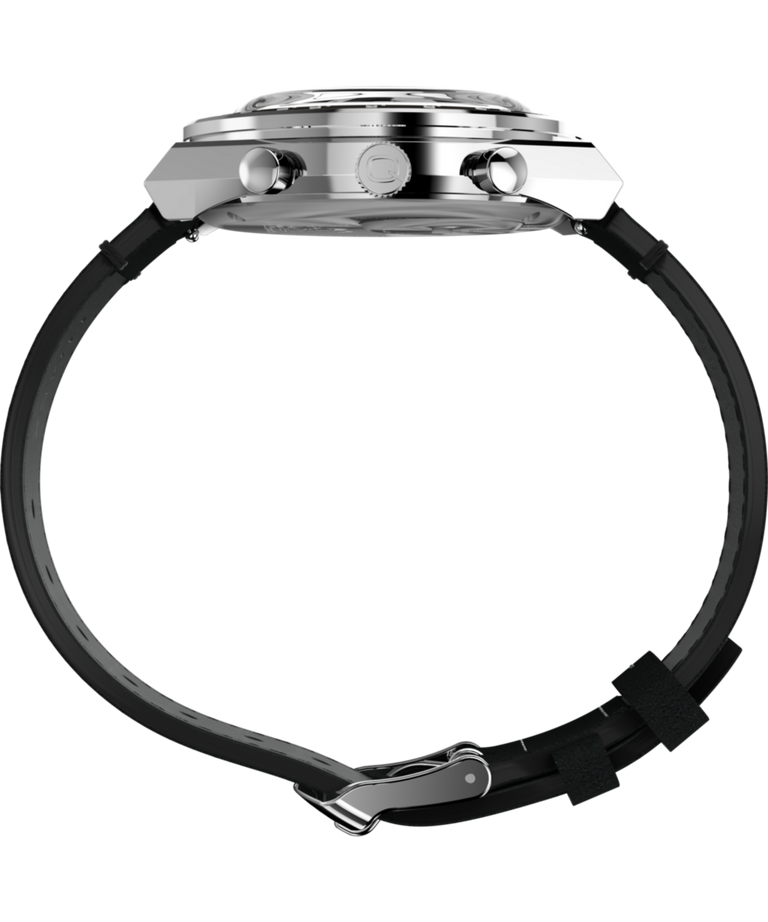 TW2W68900 Peanuts® x Q Timex® Snoopy 40mm Leather Strap Watch   Profile Image