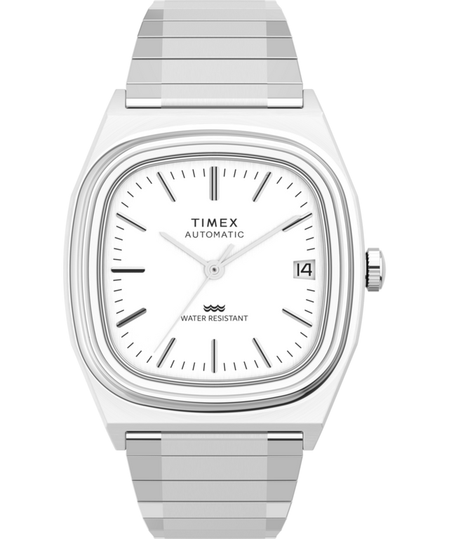 Timex® Automatic 1983 E Line Reissue 34mm Stainless Steel Timex® Automatic 1983 E Line Reissue 34mm Stainless Steel