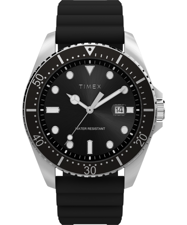 TW2W71400 Men's Dress 42mm Silicone Strap Watch Primary Image