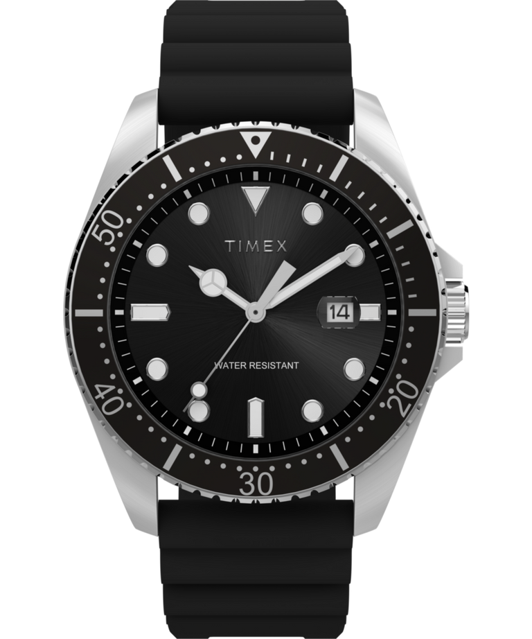 TW2W71400 Men's Dress 42mm Silicone Strap Watch Primary Image