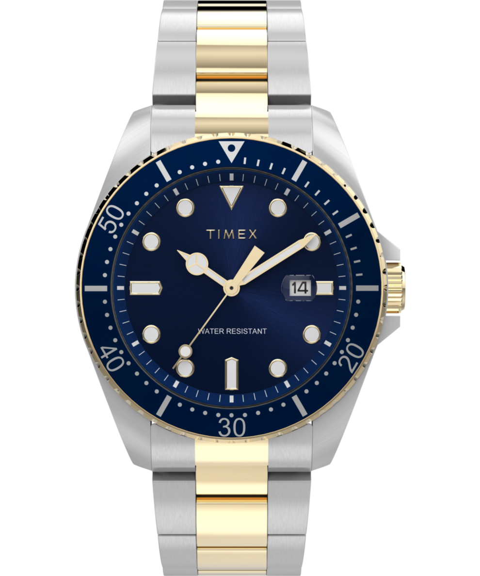 TW2W71800 Reloj de vestir para hombre de 42 mm con brazalete de acero inoxidable. Imagen principal