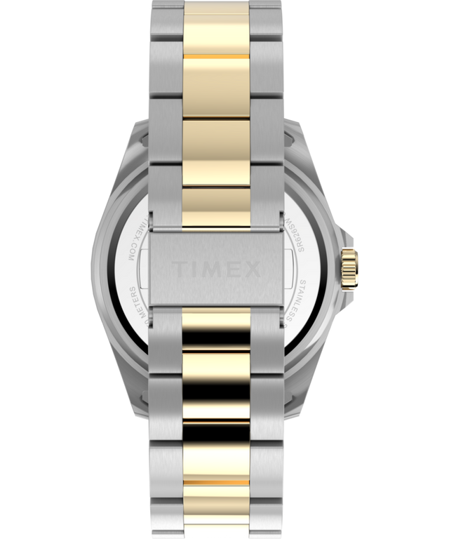 TW2W71800: Imagen de la correa de reloj de acero inoxidable de 42 mm para hombre, de estilo elegante