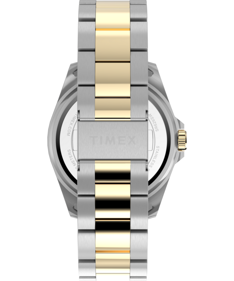TW2W71800: Imagen de la correa de reloj de acero inoxidable de 42 mm para hombre, de estilo elegante