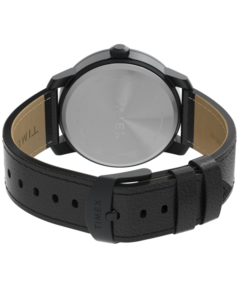 TW2W71900 Mod 44mm Leather Strap Watch Caseback with Attachment Image