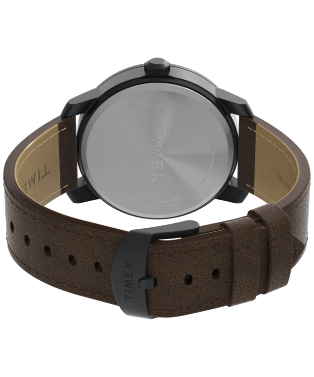 TW2W72000 Mod 44mm Leather Strap Watch Caseback with Attachment Image